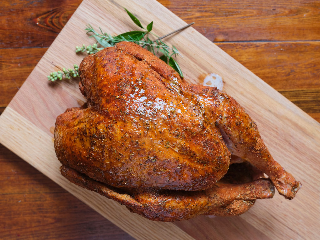 Full Bird, Cajun Spiced Turkey - 9 - 10 lbs
