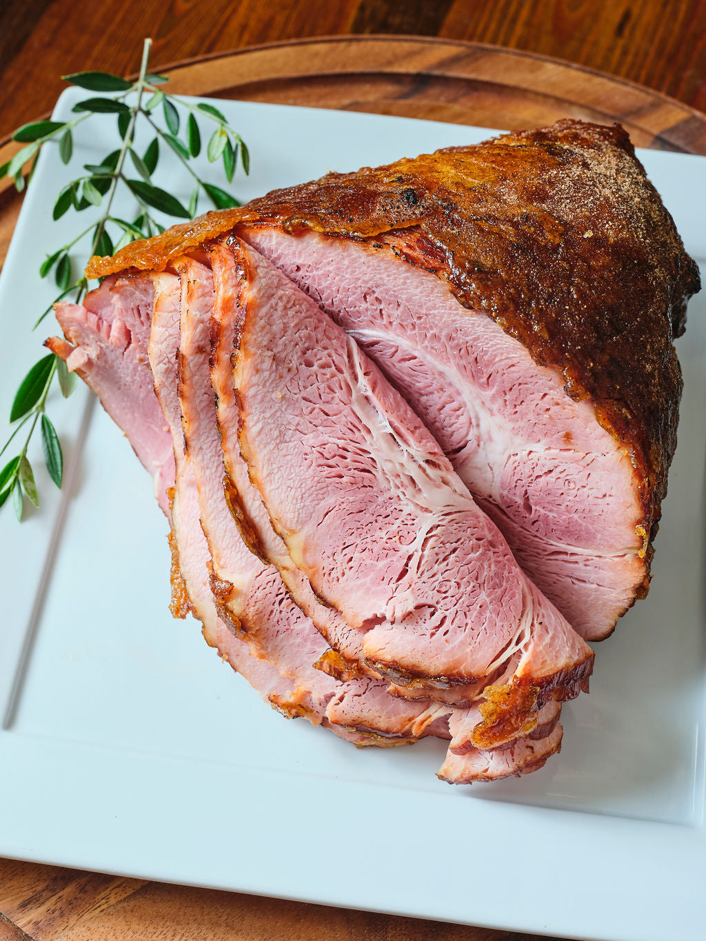 Spiral-Sliced, Honey Glazed Ham - 8 lbs